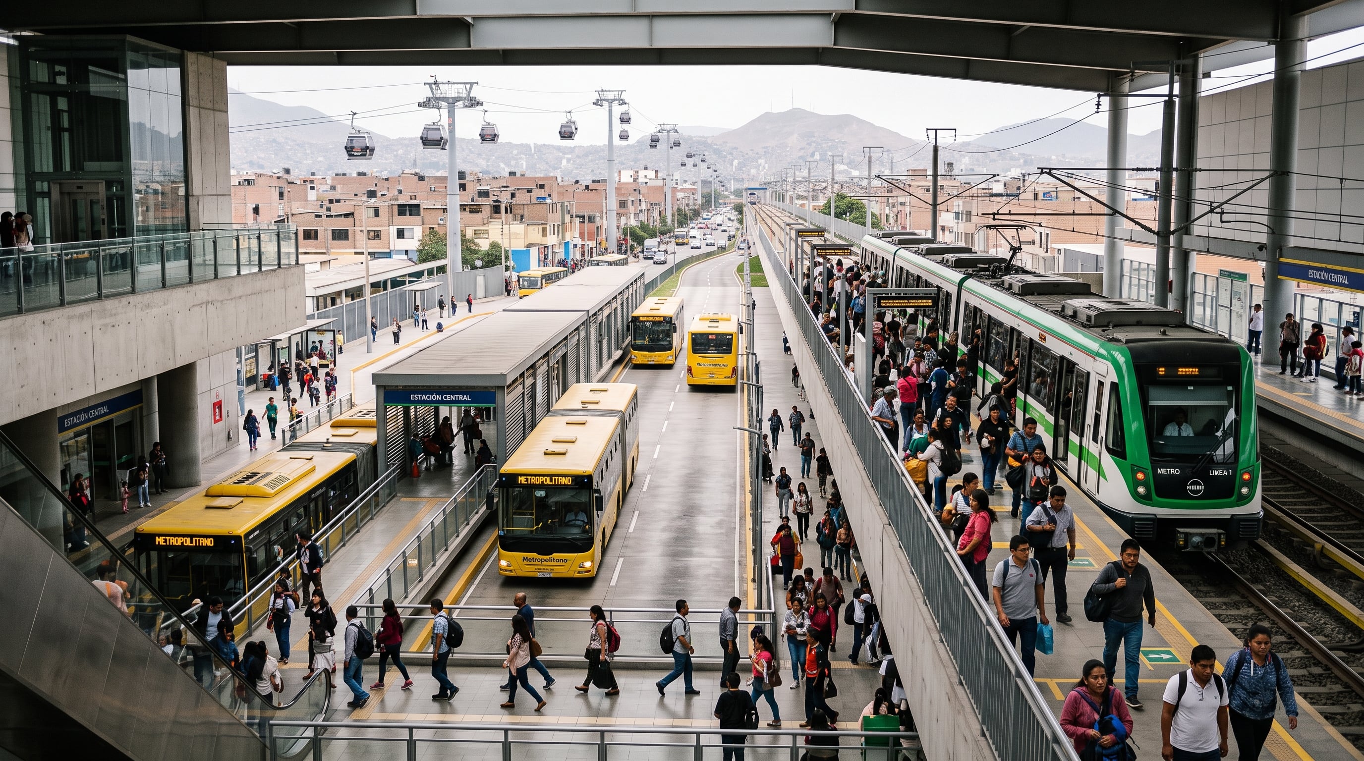 ATU proyecta nueva red de transporte en Lima y Callao con 16 obras y una inversión de US$32 mil millones