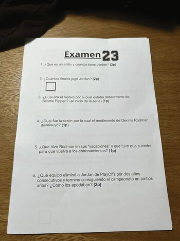 Un joven le tomó prueba