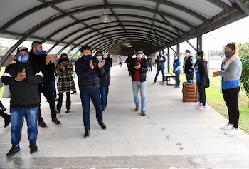 Arroyo aplaudió a los trabajadores