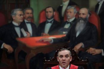 Foto de archivo del presidente