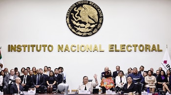 INE aprueba calendario electoral rumbo a la renovación de la Cámara de Diputados en 2027. EFE/ Sáshenka Gutiérrez