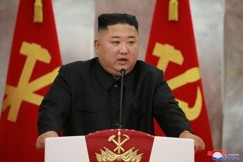 El dictador norcoreano Kim Jong-un