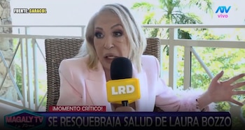 Magaly Medina recuerda los problemas económicos de Laura Bozzo tras cuestionar la información sobre su salud. Captura: Magaly TV La Firme.