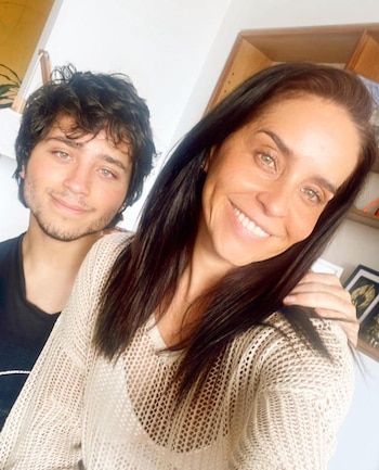 Damián Maldonado, hijo de Diana