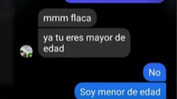 Mensaje que habría tenido el