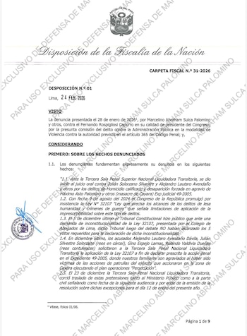 Resolución fiscal que archiva la