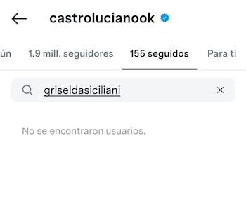 Luciano Castro dejó de seguir