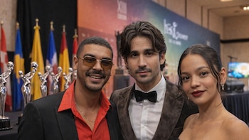 Premios Platino Xcaret 2026: Manuel Medrano, Carlos Torres y Natalia Reyes hablaron de cine y resiliencia en la gala