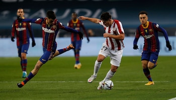 El centrocampista del Ahtletic, Unai