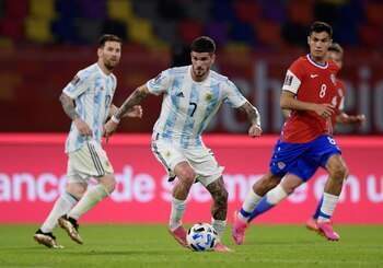 El volante de la Albiceleste