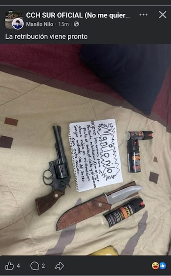 “La retribución viene pronto” se