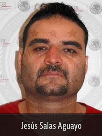 Jesús Salas Aguayo, alias ‘El Chuyín’, presunto líder de La Línea, fue reportado muerto en Ahumada, Chihuahua. (PGR)