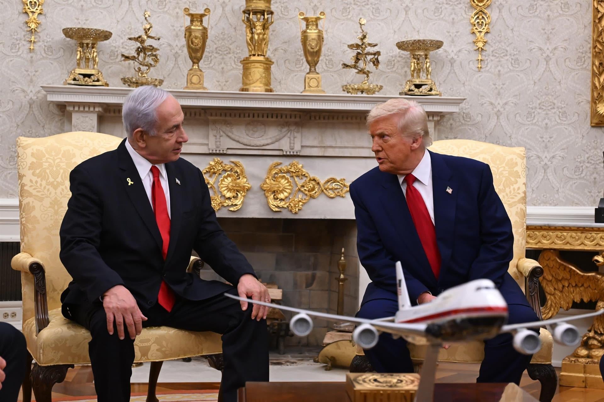 Netanyahu respaldó a Donald Trump en medio de las negociaciones por el acuerdo de paz para Medio Oriente (Europa Press)