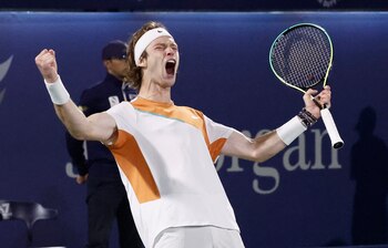el tenista ruso Rublev ganó