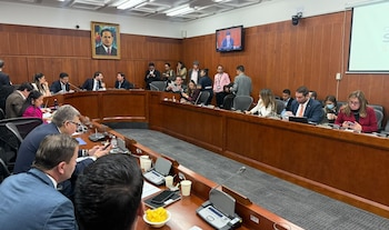 El Congreso de Colombia aprobó en primer debate el Proyecto de Ley 162 de 2026 que prohíbe el fraccionamiento de contratos de prestación de servicios - crédito @nadiablel/X