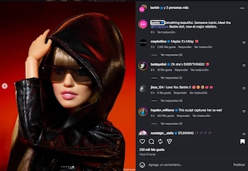 La miñeca de Miley Cyrus tiene un precio de 60 dólares. (Instagram)