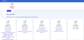 La plataforma oficial del Icfes requerirá el tipo y número de documento de identidad para permitir la descarga del reporte individual - crédito Icfes