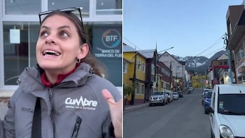 La pareja, sorprendida por la