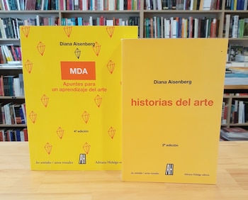El "Manual" se suma a otros libros pedagpogicos de Aisenberg como "Historias del arte. Diccionarios de certezas e intuiciones" y "MDA. Apuntes para un aprendizaje del arte"