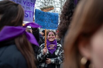 La manifestación del 8M en