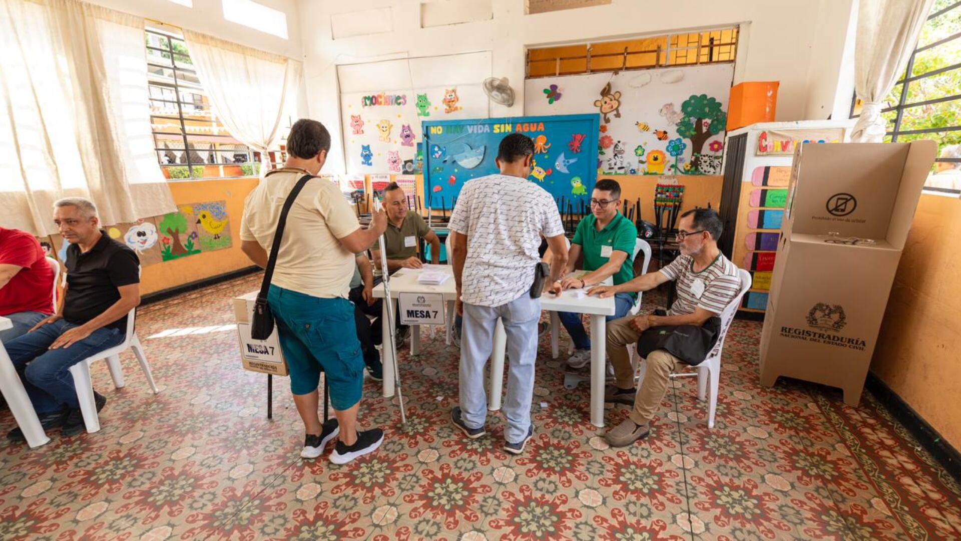 Elecciones Colombia - Elecciones 2026 - Registraduría - Escrutinio - Mesas de Votación| crédito Registraduría