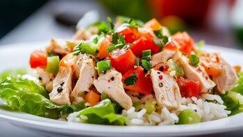 El pollo dorado y crujiente