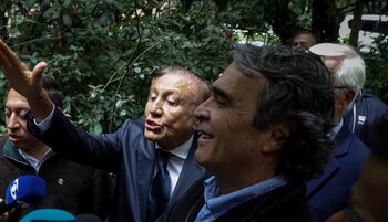 Sergio Fajardo y Rodolfo Hernández