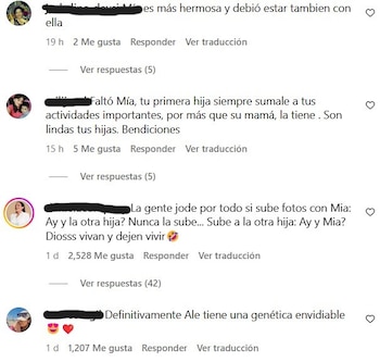 Comentarios de usuarios a la