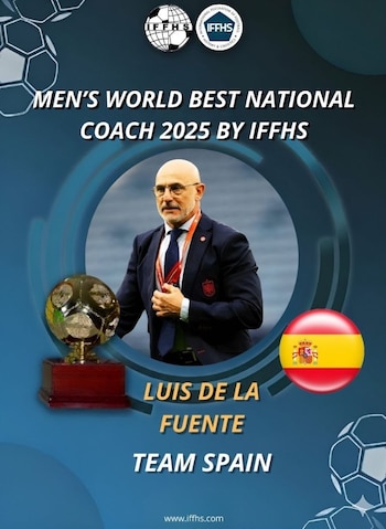 El técnico Luis de le