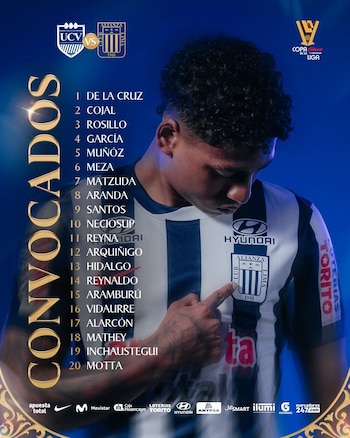 Alianza Lima jugará con su equipo de Liga 3 en el inicio de la Copa de la Liga 2026.
