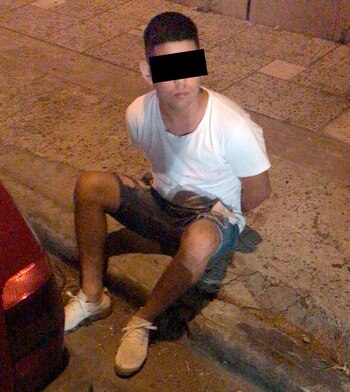 Estrada, el detenido.