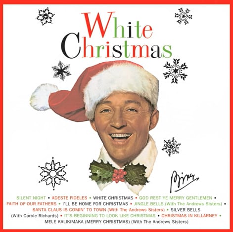 Según la Inteligencia Artificial, la canción más popular de toda la historia es White Christmas, de Bing Crosby (Captura de pantalla YouTube/@bingcrosbyofficial)