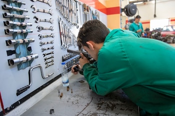 Archivo: alumnado en un centro