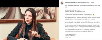 Melissa Escobar dejó claro que su intención no es vengarse, sino hacer un llamado urgente a todas las mujeres que están siendo víctimas de violencia a que se liberen - crédito @melissaescobarh/Instagram