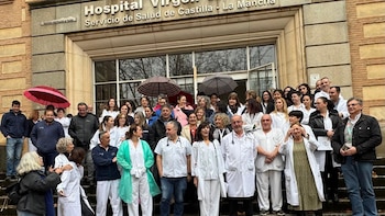 Trabajadores del Hospital Virgen del