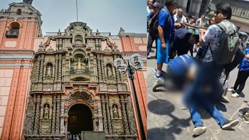 Caída de luminaria en la