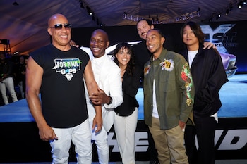 "Lo que nos hace sentir como una familia estará protegido en el espacio televisivo", afirmó Vin Diesel al anunciar las cuatro series de "Fast & Furious" para Peacock (REUTERS/Mario Anzuoni)