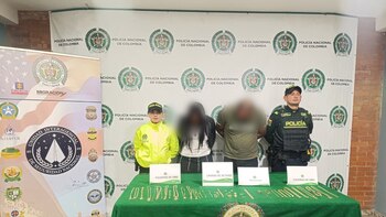 Capturados dos pasajeros en el