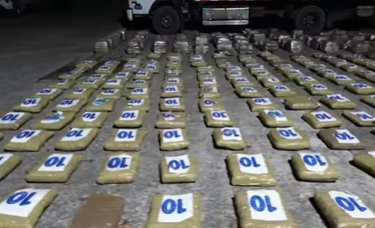 La marihuana iba a ser distribuida en pequeñas cantidades, en Villavicencio y municipios aledaños - crédito Policía