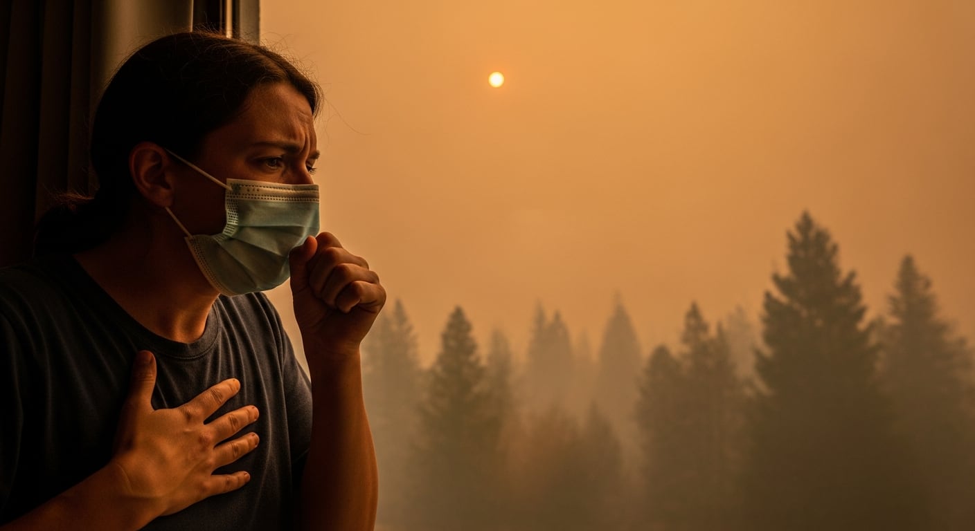 Un estudio en más de noventa mil personas de Estados Unidos evidencia que el humo de incendios forestales aumenta el riesgo de cinco tipos de cáncer. (Imagen Ilustrativa Infobae)