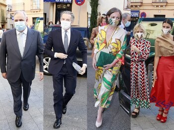 30-05-2021 BAUTIZO DE ROSARIO FITZ-JAMES STUART.
MADRID, 30 (CHANCE) Ayer fue un día histórico en Sevilla, se celebraba el bautizo de Rosario, la primera hija de Fernando Fitz-James Stuart y Sofía Palazuelo. El matrimonio llegaba muy feliz y emocionado a Dueñas, pero la protagonista era la pequeña. Fueron muchos los invitados que se dejaron ver a la entrada y salida: Matilde Solís, la abuela de la pequeña Rosario y madre del Duque de Huéscar llegaba a la iglesia de San Román acompañada de su hijo pequeño y aseguraba que este sería un gran día.
EUROPA ESPAÑA SOCIEDAD
EUROPA PRESS REPORTAJES