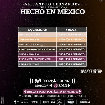 La boletería general para la