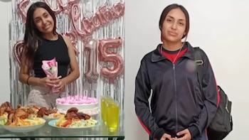 La madre de la adolescente