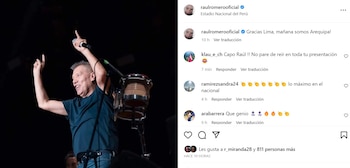 Raúl Romero como telonero de