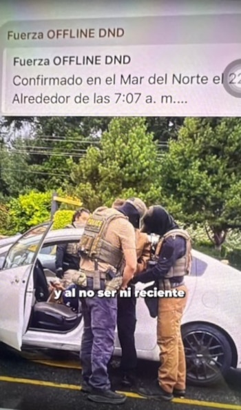 Según su hija, Viloria obtuvo permiso de trabajo, licencia de conducir y pagó impuestos mientras su caso de asilo seguía en trámite - crédito Captura video