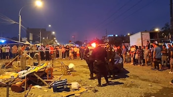Escenario de la explosión