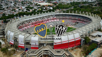 Fecha y dónde ver en Colombia la final de la Copa Sudamericana entre Boca Juniors y Atlético Mineiro en el estadio Metropolitano de Barranquilla