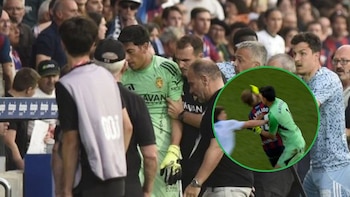 El descargo de Esteban Andrada tras su gravísima agresión a Pulido en Zaragoza-Huesca: la histórica sanción a la que se expone