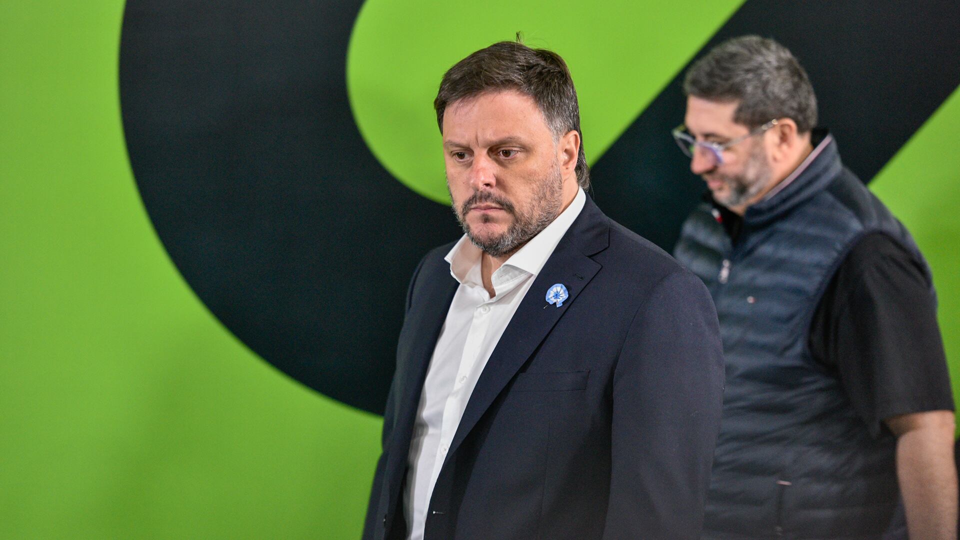 El diputado nacional estaba molesto y dolido por la derrota en las urnas (Adrián Escandar )