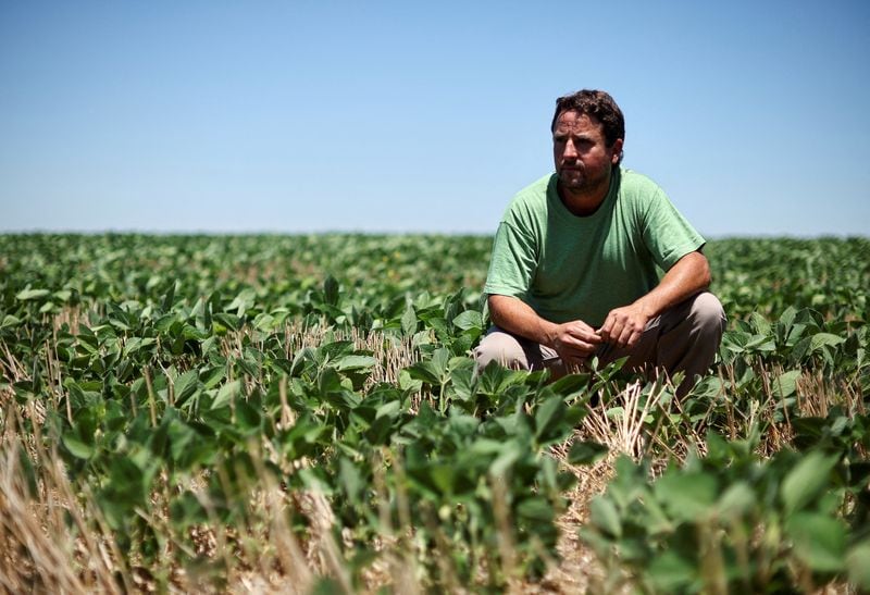 Además de la sequía, el granizo y el viento destruyeron 100.000 hectáreas en el corredor productivo entre Santa Fe y Córdoba. (Reuters)